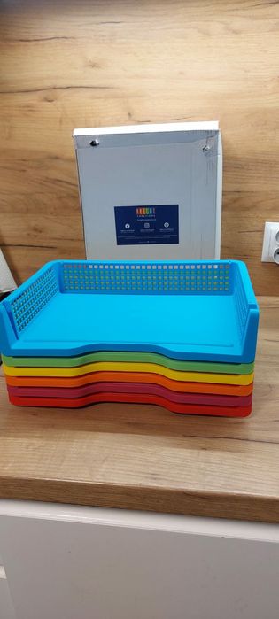 Organizer na biurko plastikowy