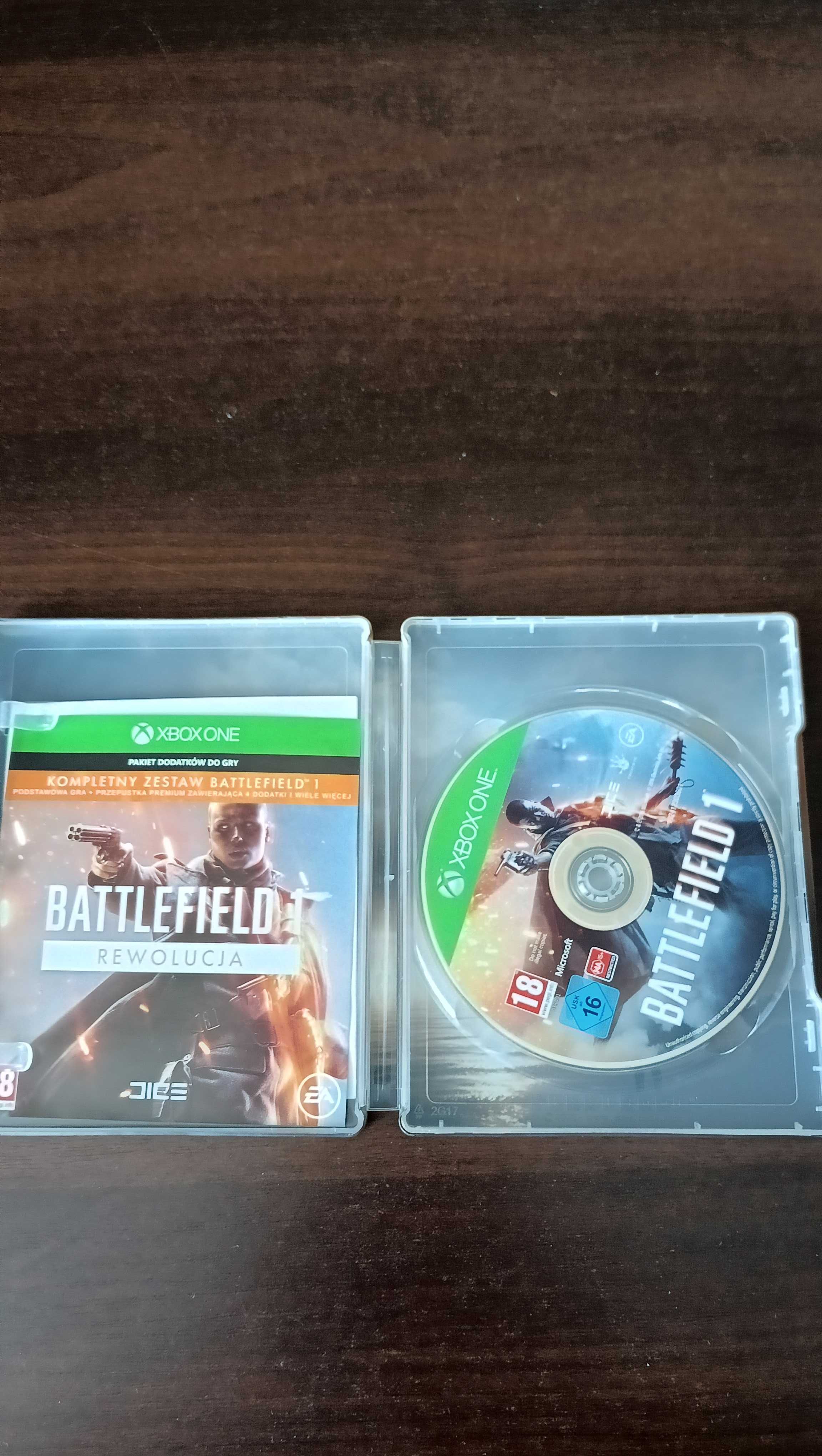 Battlefield 1 steelbook Xbox one s