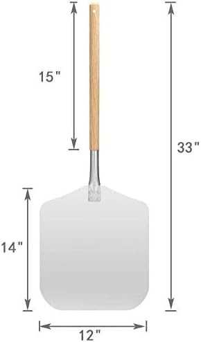 Nowa łopatka do pizzy / łyżka / łycha / aluminiowa / 30 x 35 cm !7952!