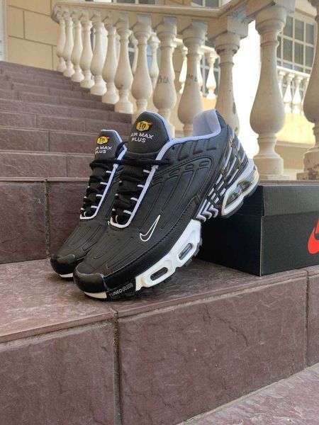 Мужские кожаные кроссовки Nike Air Max TN Plus III найк аір макс тн 3