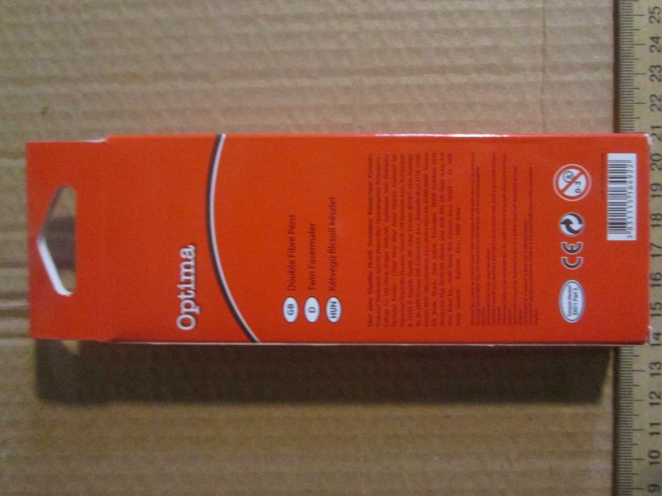 Фломастеры 12 цветов, 1 мм. для детей (Optima).