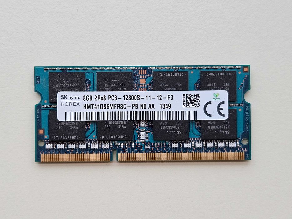 Пам'ять для ноутбуків SK hynix 8 GB SO-DIMM DDR3 1600 HMT41GS6MFR8C-PB
