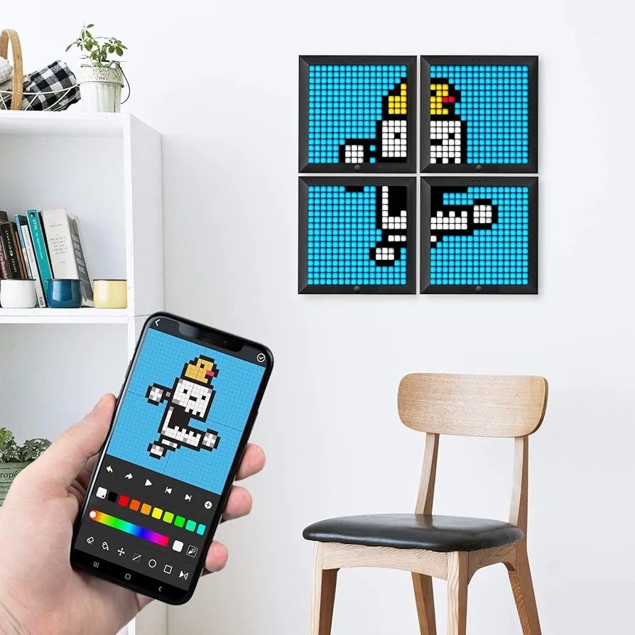 Divoom pixoo pixel ramka led rgb 16x16