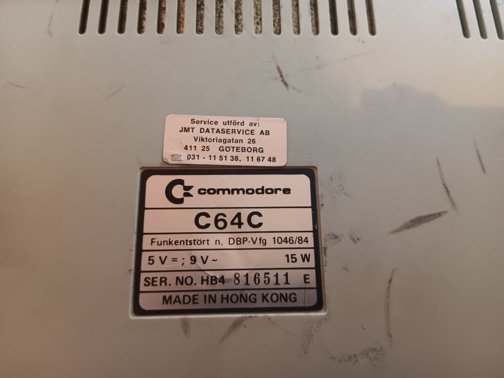 Commodore 64 komputer