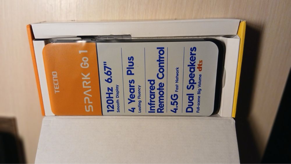 Смартфон Tecno Spark Go 1 , 4/128