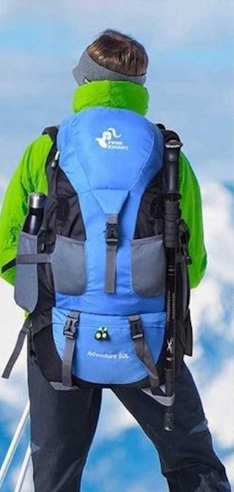 XXL Mocny Plecak Turystyczny Trekingowy Górski Męski Damski Survival
