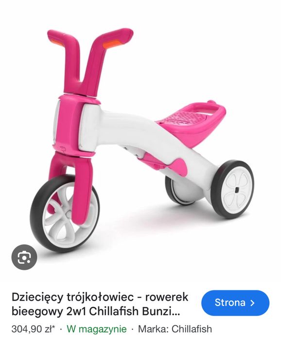 Rowerek bunzi chillafish