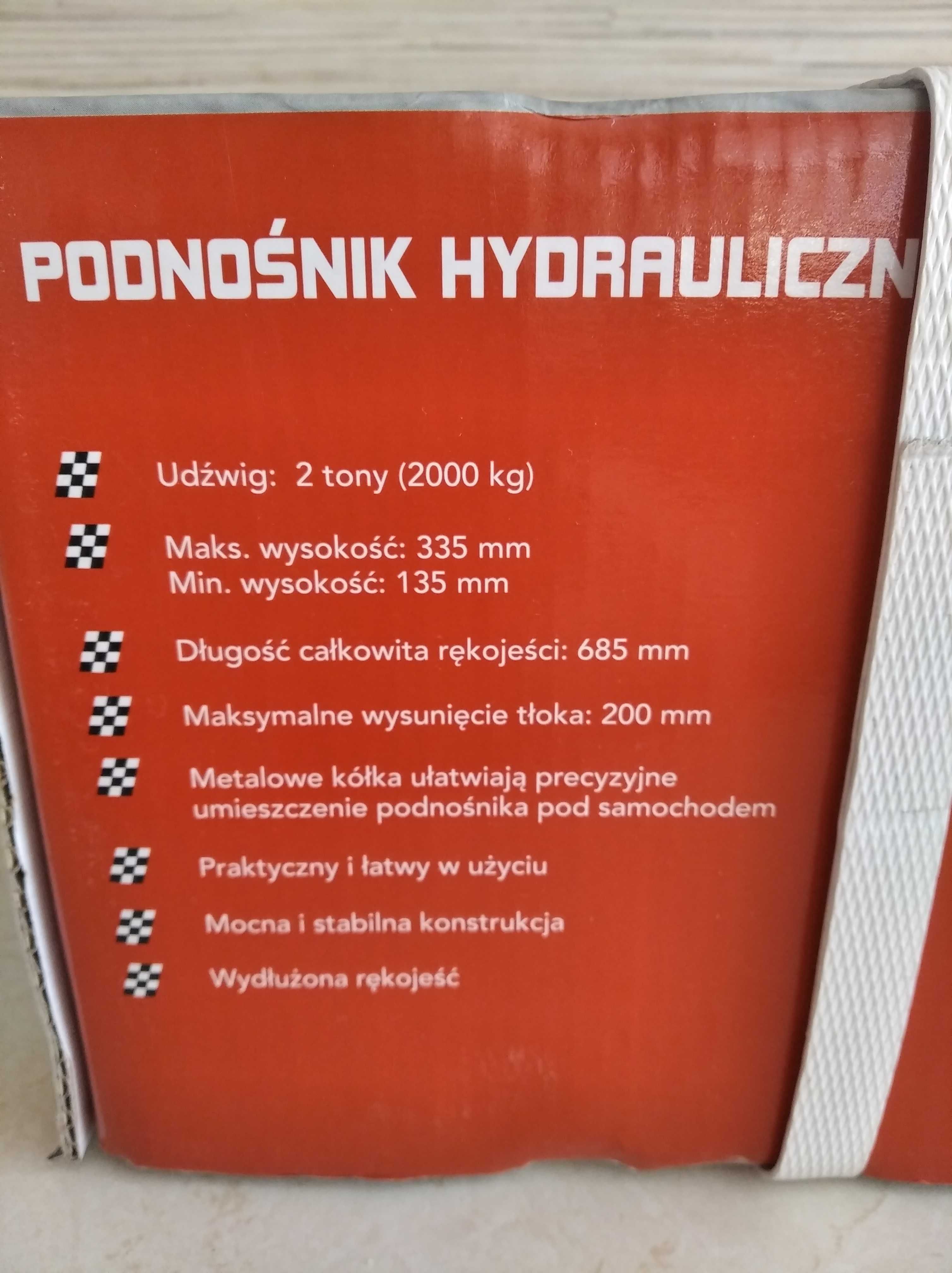 NAJTANIEJ Podnośnik Hydrauliczny 2t Lewarek Żaba Wysyłka