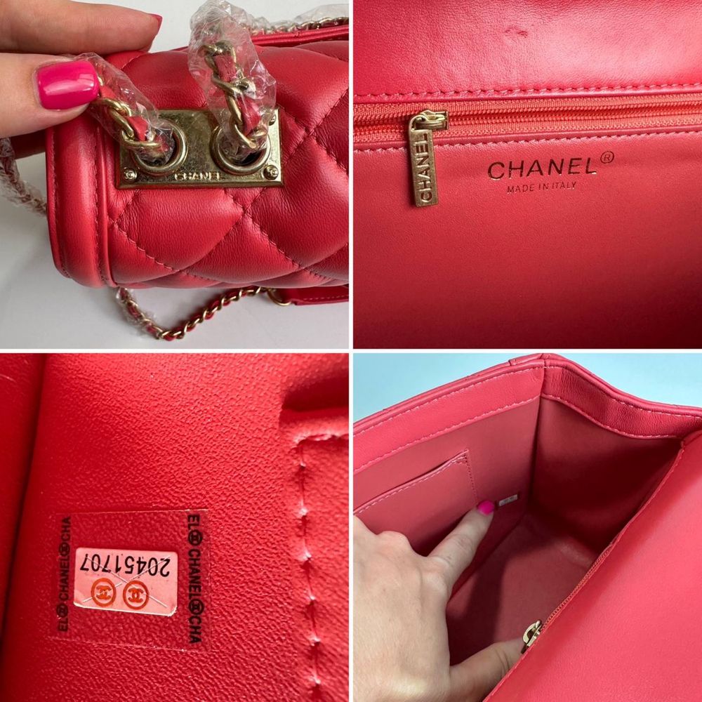Большая сумка Chanel, номер, натуральная кожа