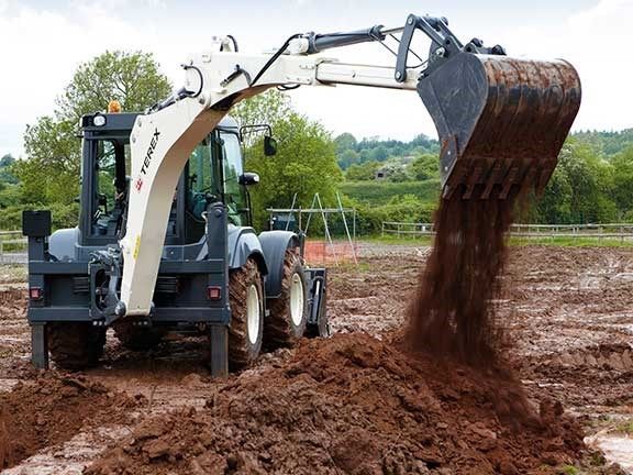 usługi KOPARKO ŁADOWARKA wykopy fundamenty korytowanie utwardzanie
