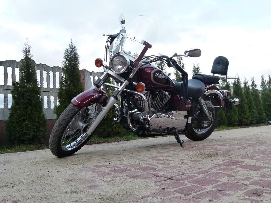 Yamaha Drag Star 125 XVS szyba 4 punkt nierdzewka Gmole