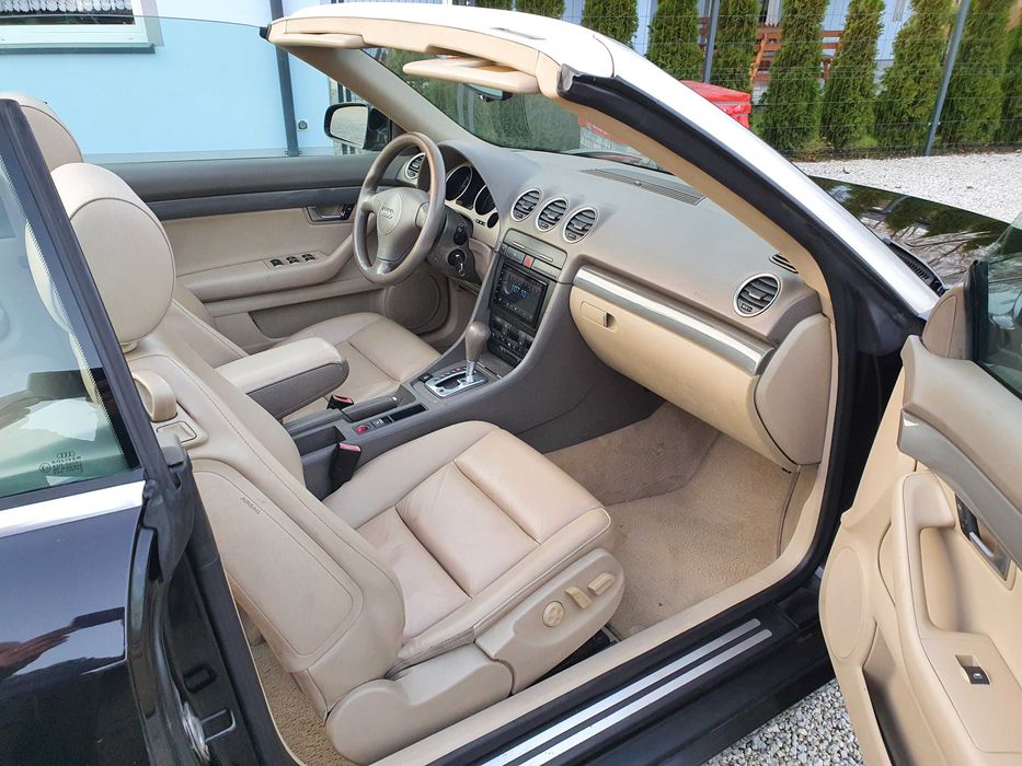 Audi A4 B6 Cabrio 1.8T LPG Automat Skóra Alu 18 cali Zamiana Zapraszam