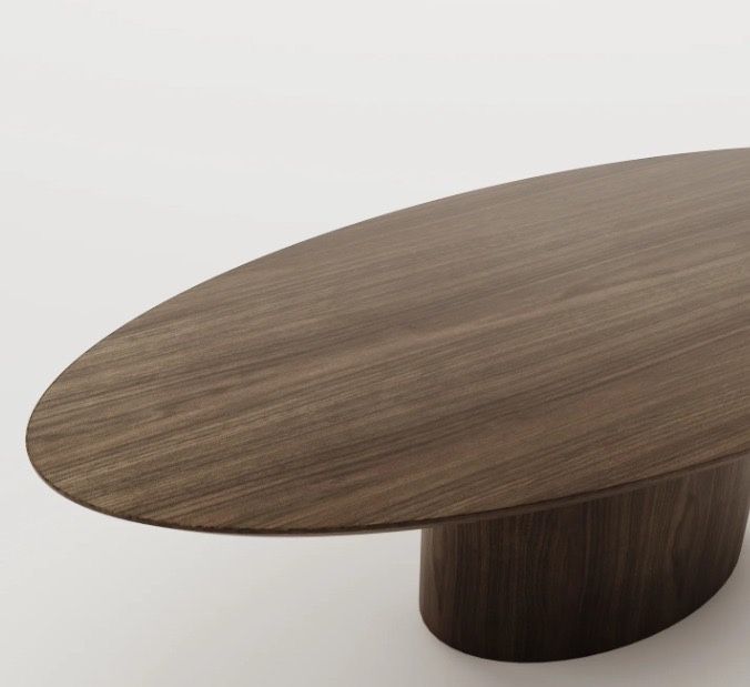 Mesa de Jantar em Nogueira Natural