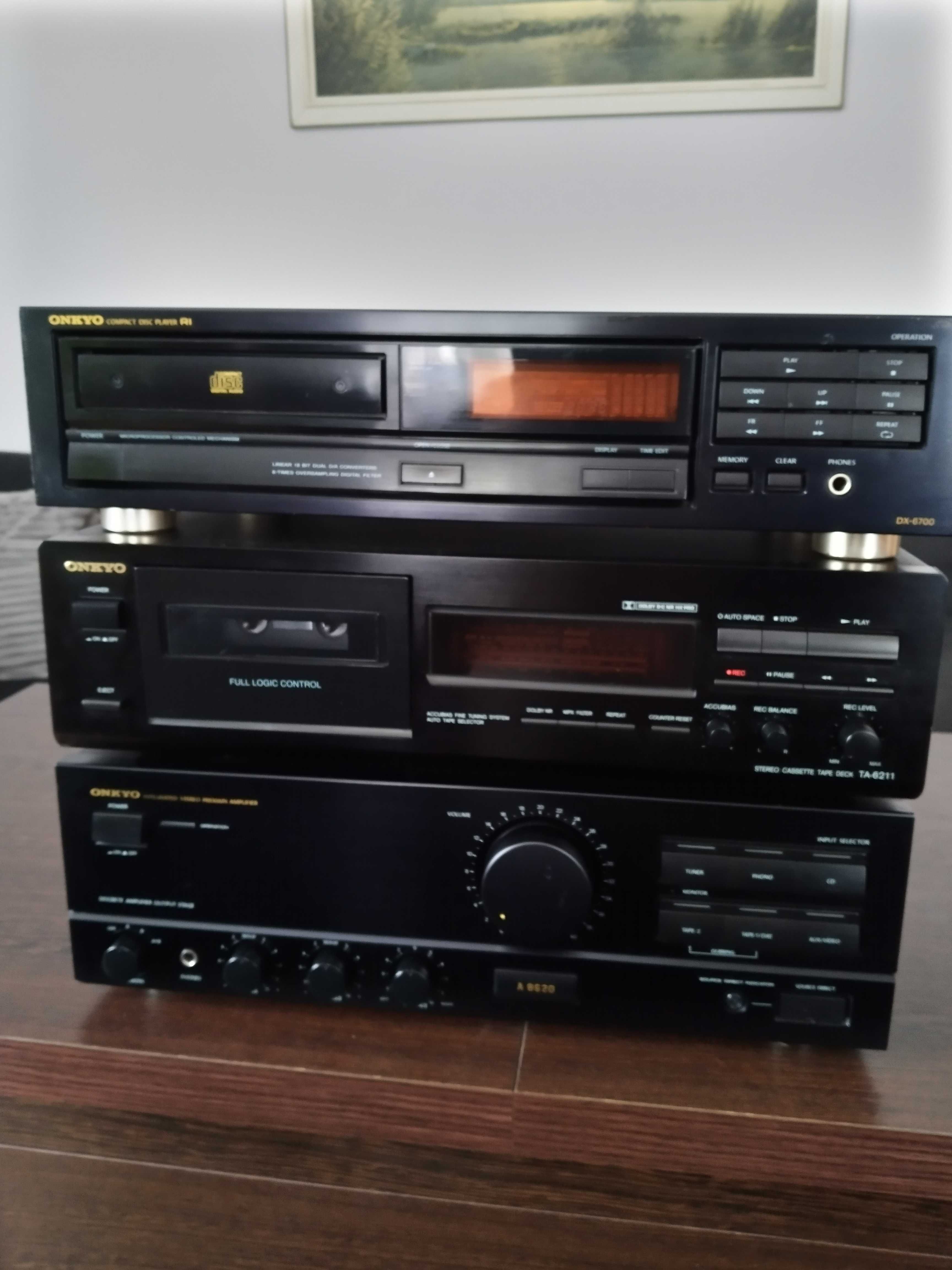 Onkyo A 8620+TA 6211+DX 6700