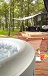 DOM.LAS&BUS- wynajmij wyjątkowy nocleg z prywatnym jacuzzi, JEZIORSKO