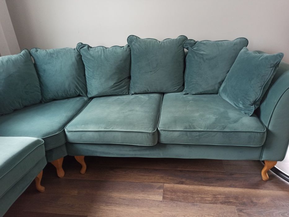 SOFA kanapa narożnik Valencia Exclusive Ludwik 260x280x90 glamour