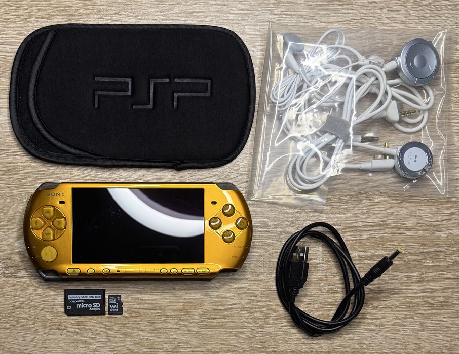 Портативная игровая приставка консоль Sony PlayStation PSP 3000 Slim