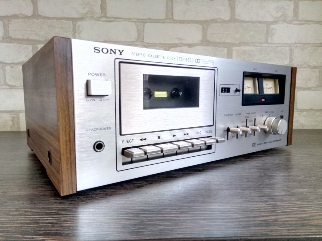 Sony TC-186SD Stereo Cassette Deck 1976-79