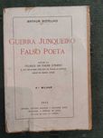 Guerra Junqueiro Falso Poeta - Arthur Botelho, 1923