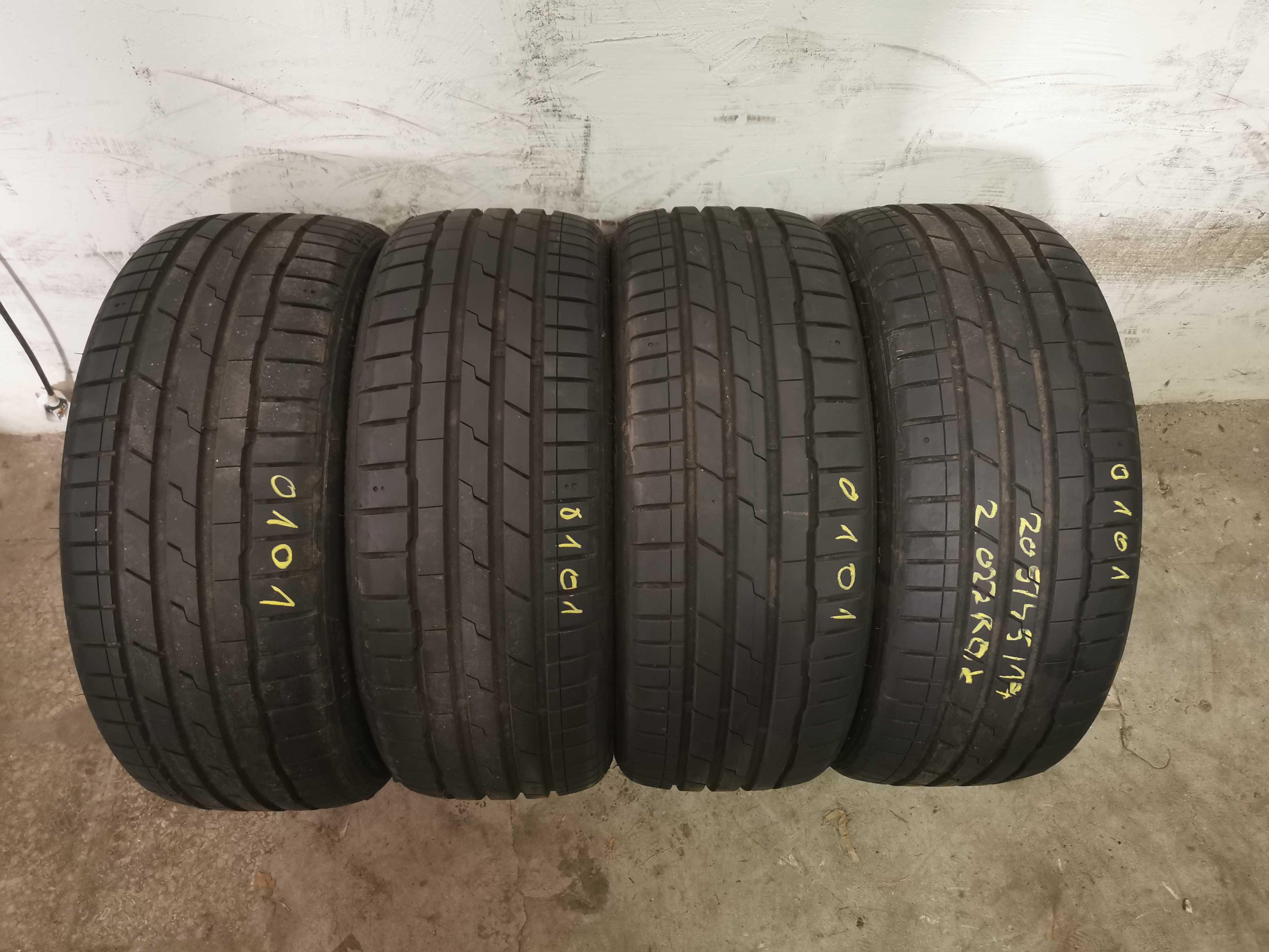 4 x Opona 205/45/17 Hankook Ventus lato letnie 205/45R17 7,2mm