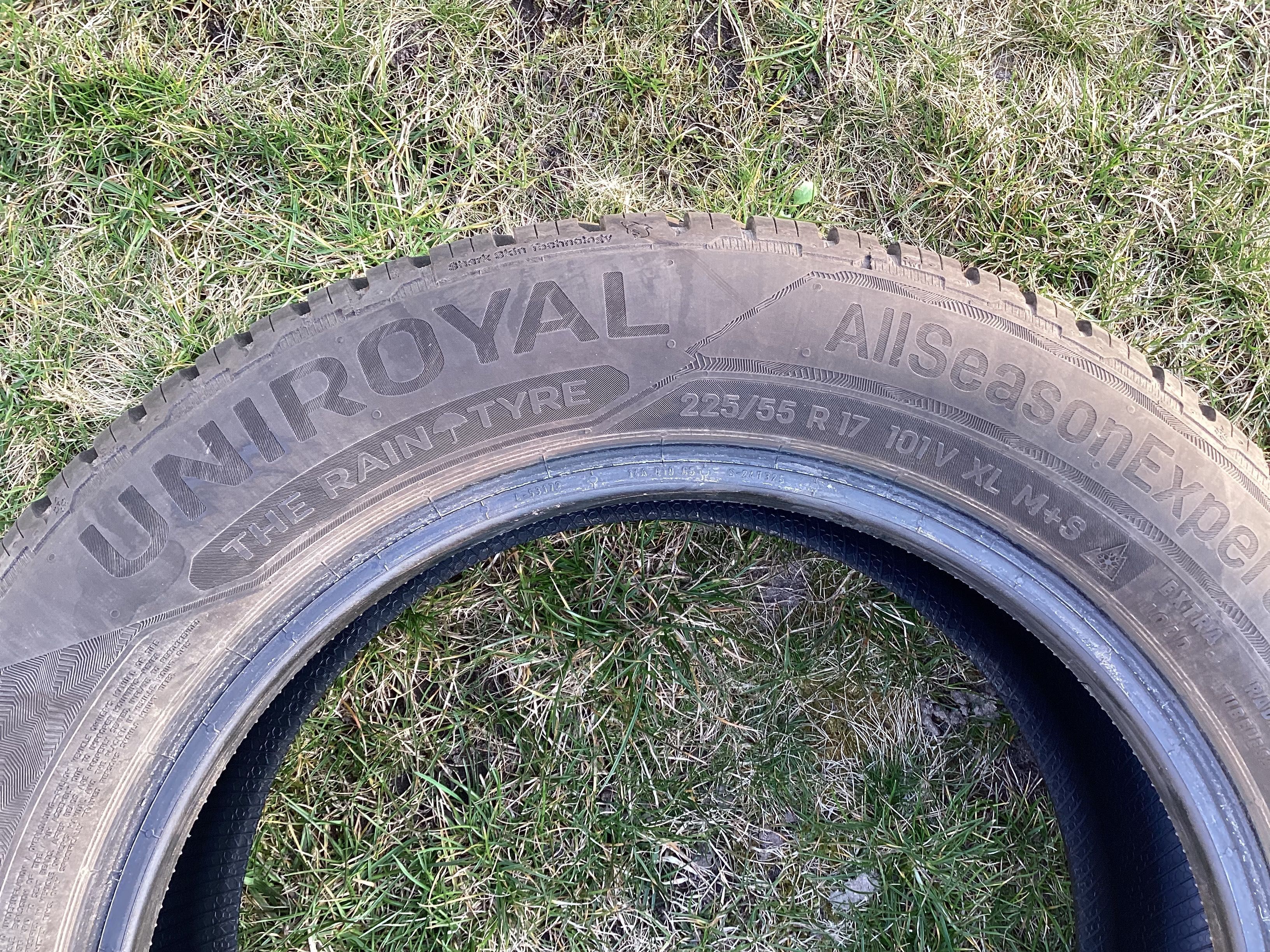 Opona całoroczna 225/55/R17 UNIROYAL ALL Season  Expert 2  jak nowa