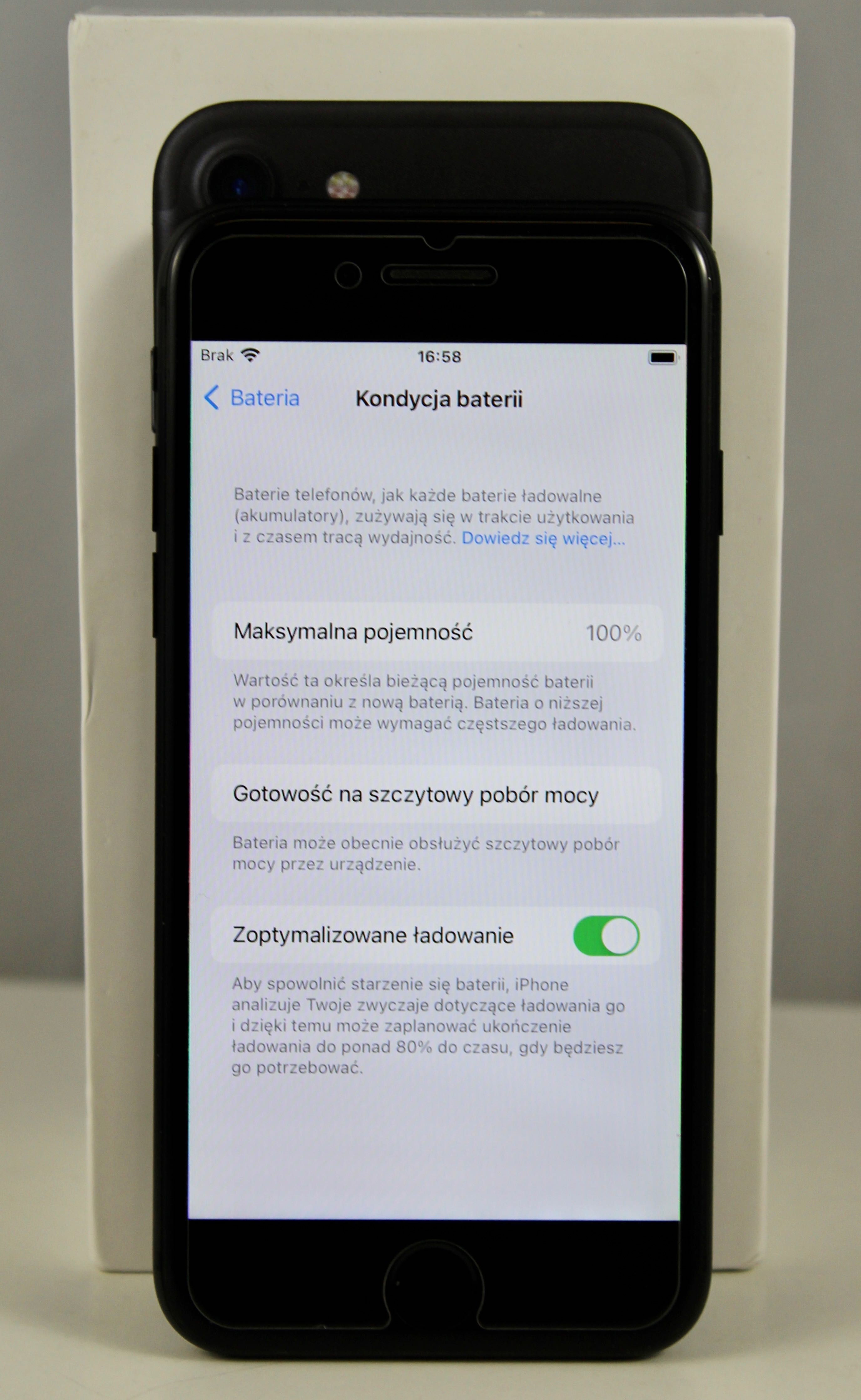 iGadżet | Apple iPhone 7 32GB Black Pudełko Etui telefon