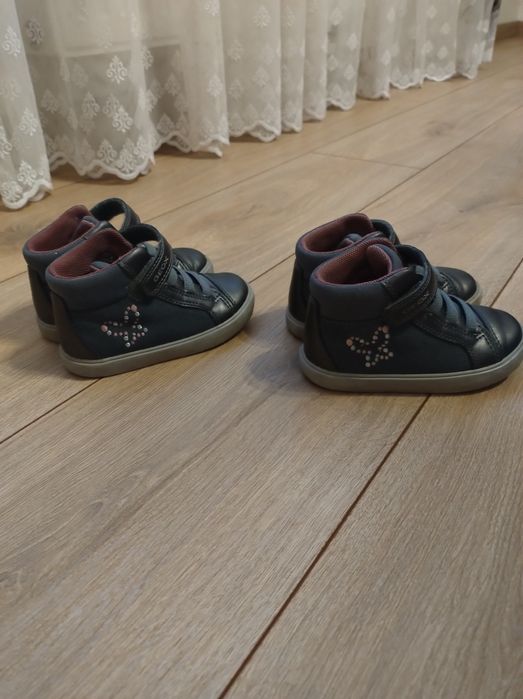 Buciki Geox 2 pary rozmiar 22 dla bliźniaczek