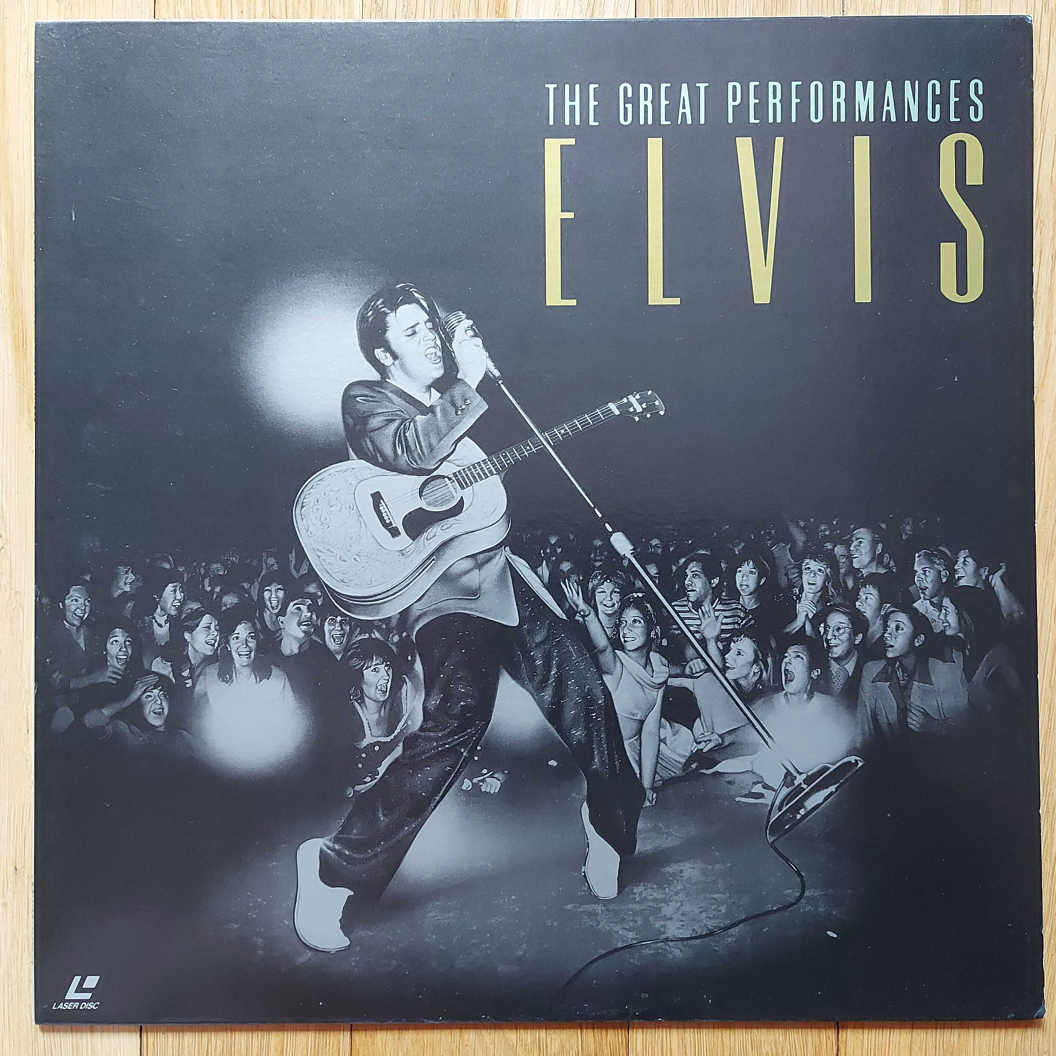 Laserdisc Elvis Presley ‎The Great Performances (Volume One: Center ..