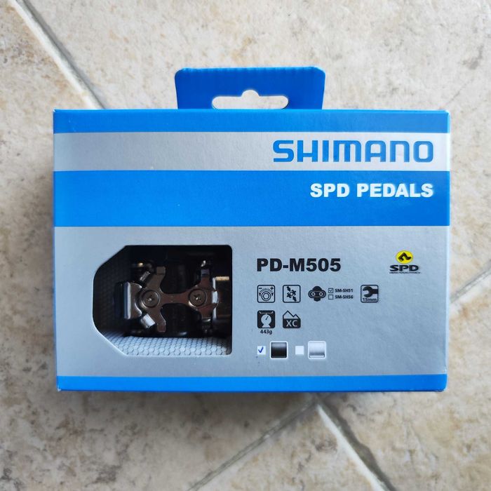 Pedais Shimano PD-M505