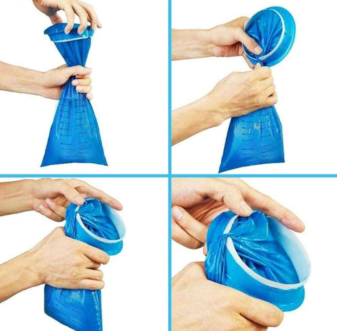 WORECZKI na wymioty jednorazowe 1000ml-zestaw 10szt higieniczne podróż