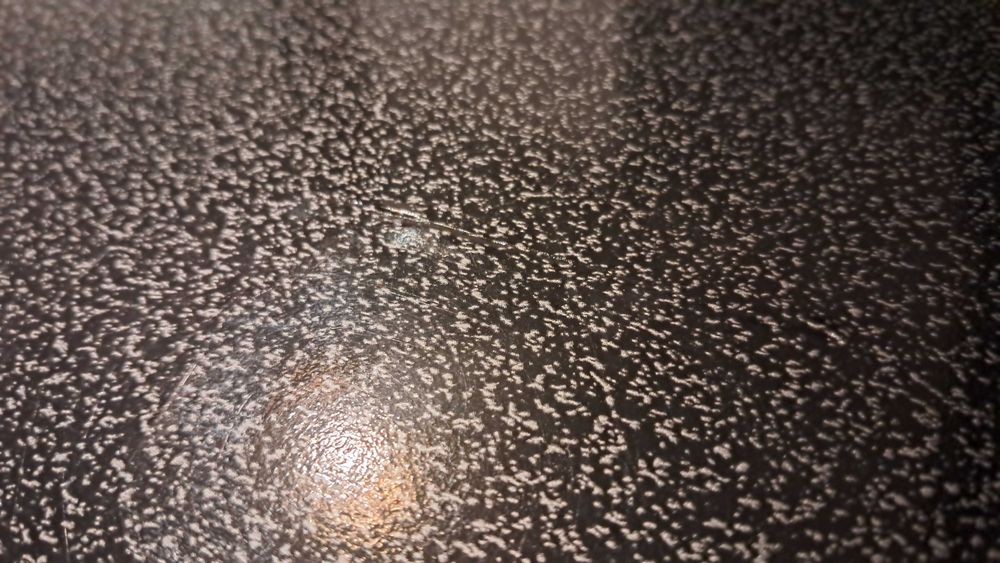 Czarny stół i 3 krzesła