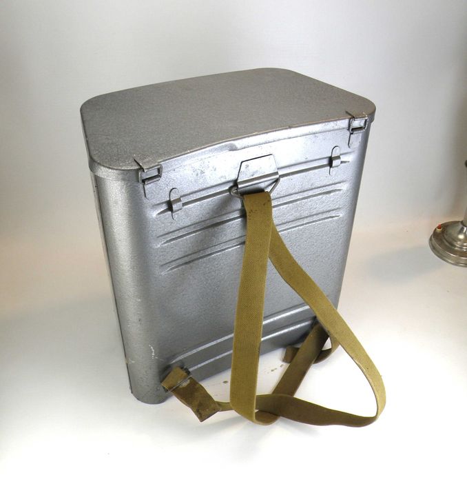 Plecak metalowy wojskowy PRL