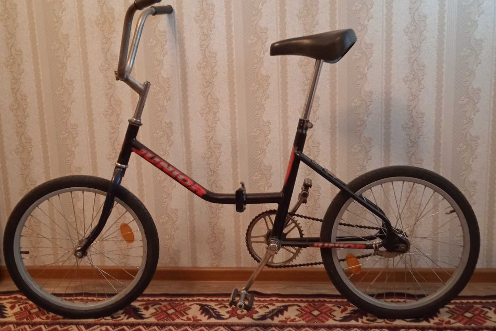 Велосипед складной "Junior" 20". Колеса 26"  с шинами.