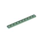 LEGO 4477 Płytka 1 x 10 Sand Green 1szt.