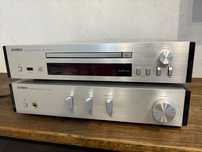 Odtwarzacz sieciowy Yamaha CD-NT670D + wzmacniacz zintegrowany A-670