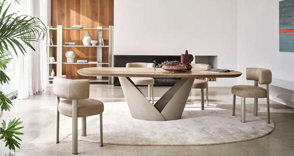 PROMOCJA Stoł Calligaris CALLA Wood CS4159, nowy, fv23%