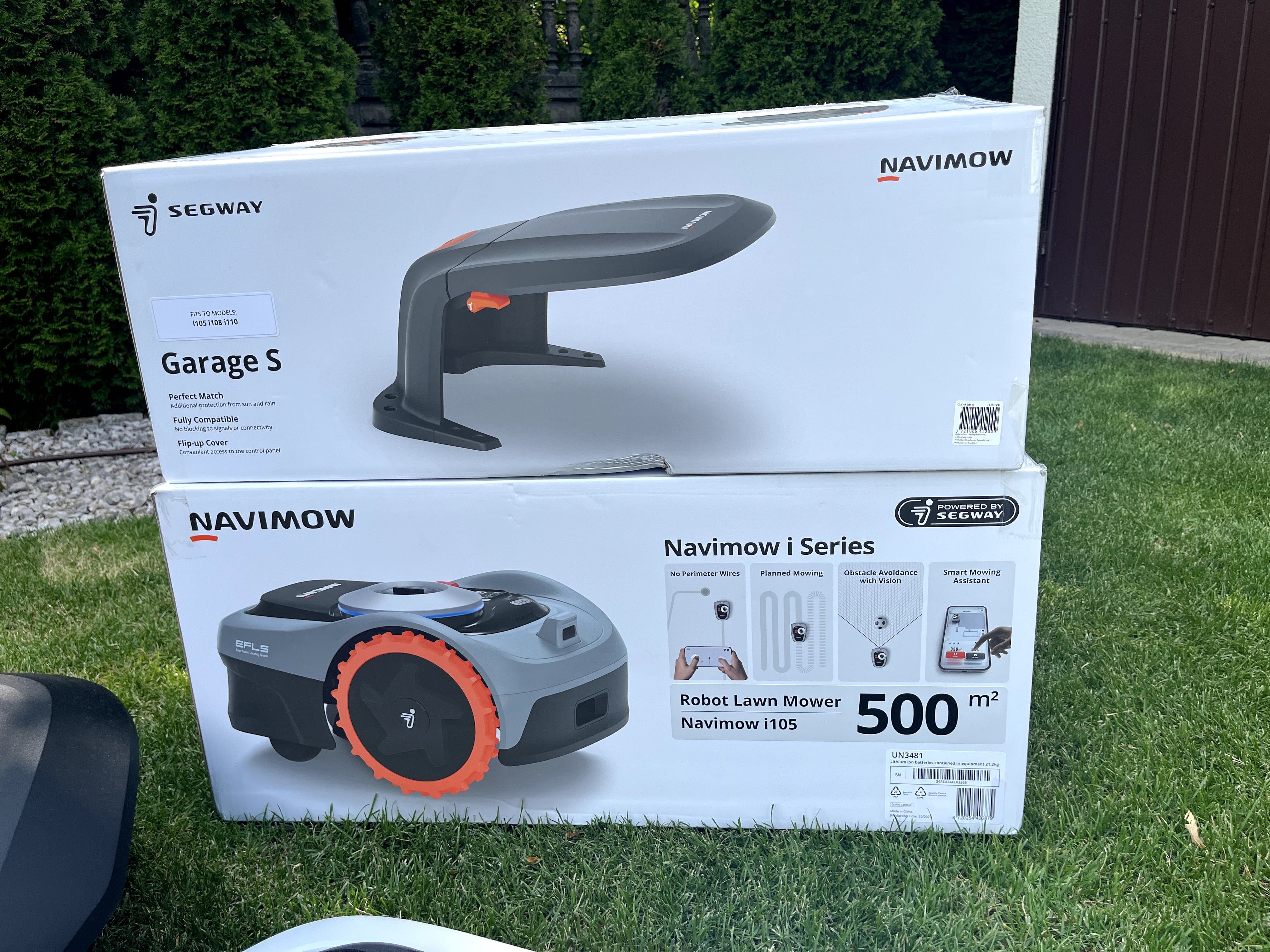 SEGWAY NAVIMOW i105e robot koszący, garaż GWARANCJA