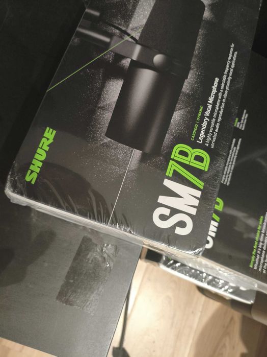 Mikrofon dynamiczny instrumentalny Shure SM7B kardioidalny FV zPL