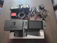 Nintendo Switch CFW Atmosphere 20.4.0 + pad + 400 GB - szara