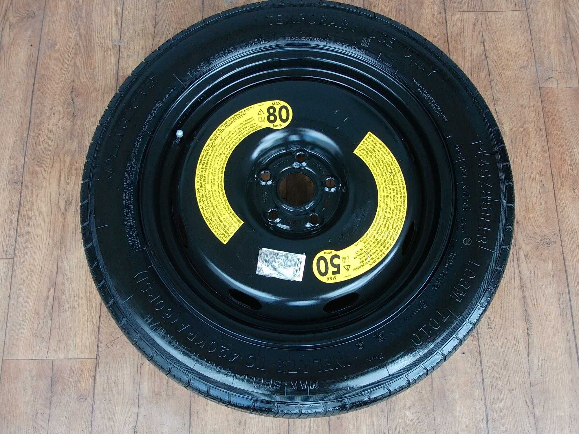Koło dojazdowe VW Tiguan Q3 Q2 Skoda Seat 18x4 5x112 ET28 nowe
