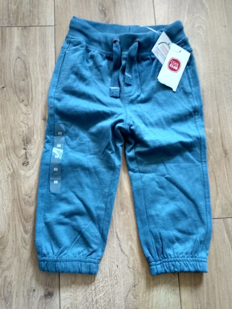 NOWE spodnie spodenki dresowe smyk cool club 80
