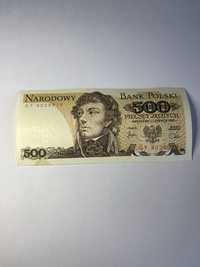 500 zlotych z 1982 roku seria GF