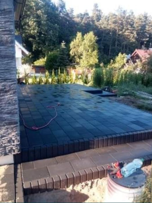 Usługi brukarskie ,Układanie kostki brukowej, brukarstwo, roboty ziem