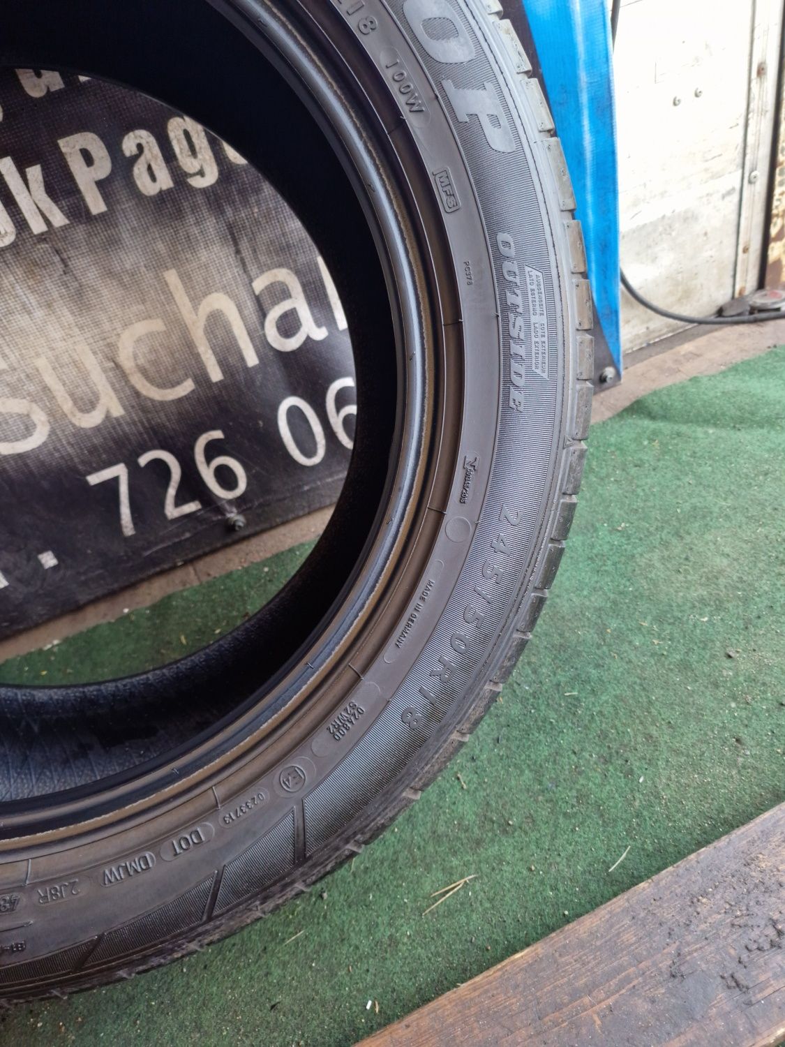 Opony letnie 245/50/18 Dunlop Ranflat Para