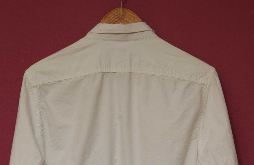 H&M рр M рубашка из хлопка контрастный карман