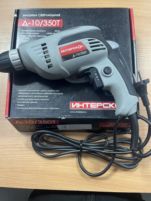 Дриль безударна ІНТЕРСКОЛ Д-10/350Т