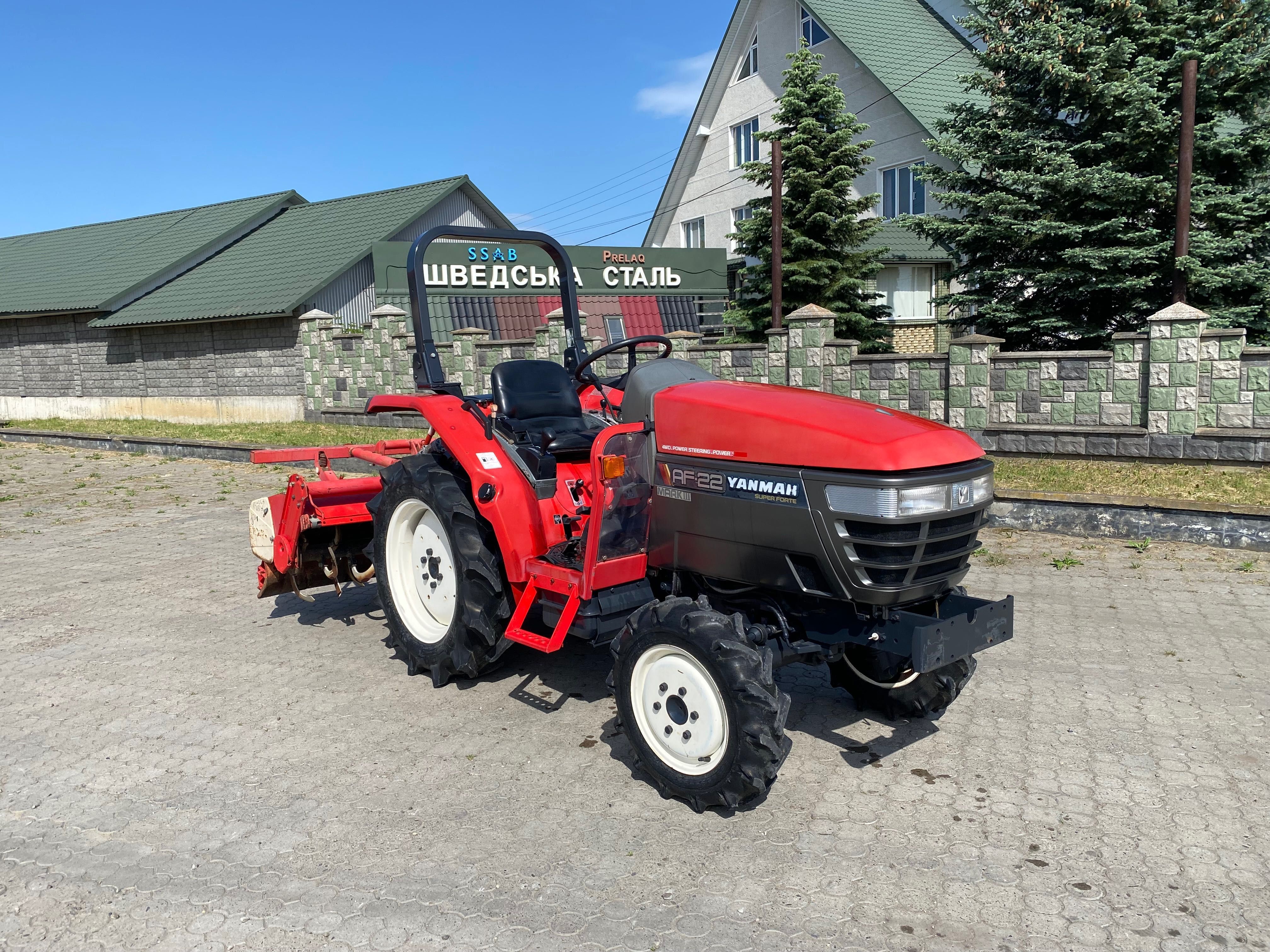 Японський міні-трактор Yanmar AF-22