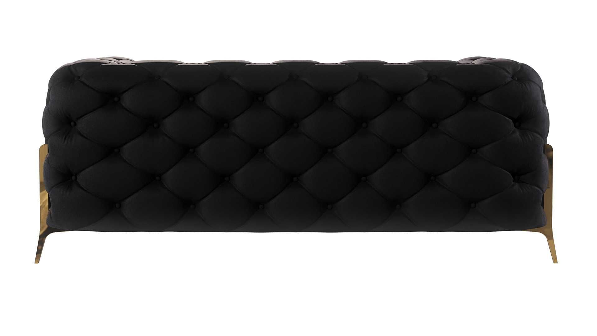 Sofa pikowana chesterfield  Teo high 2 osobowa glamour Wysyłka 48h