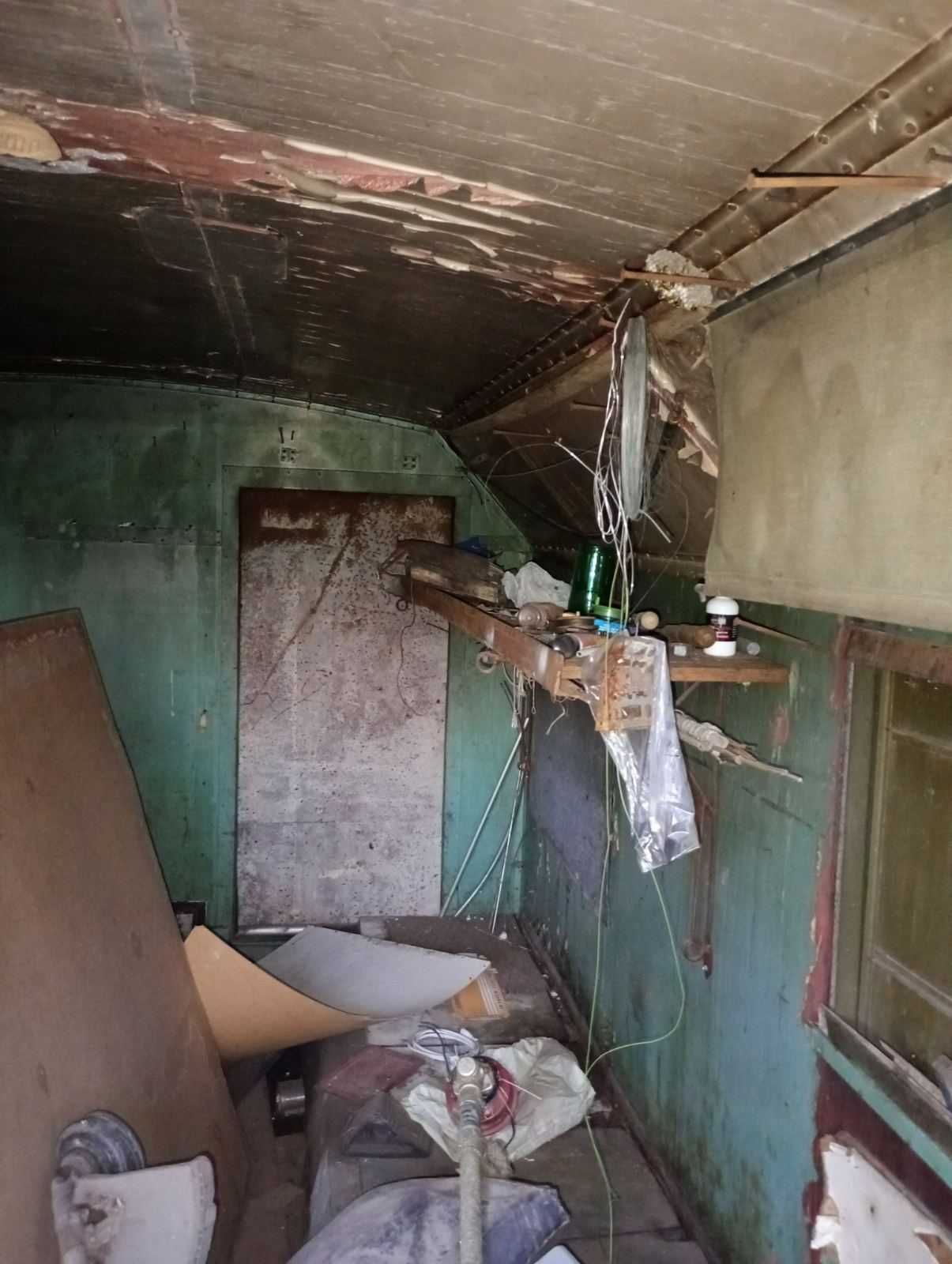 Кунг / вагончик / битовка з Уралу, 2 відділення, 4.5×2.4 м