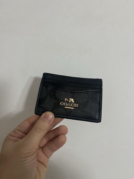 Carteira coach preta